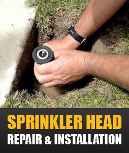 we can repair all types of sprinkler heads